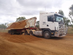 Trucks and Side Tipper